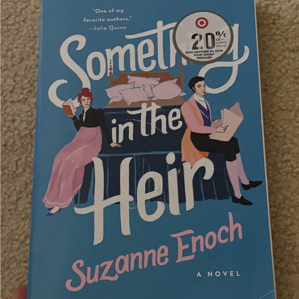 Something in the Heir Novel by Suzanne Enoch